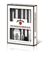 Jim Beam 5pc Stainless Steel Grilling tool Set