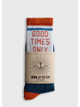 Good Times Only Sock | Iron & Resin