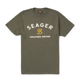 Branded Tee | Army Green | Seager Co.