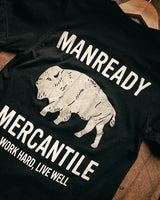 Graphic Tee | Big Bison | Black | Manready Mercantile