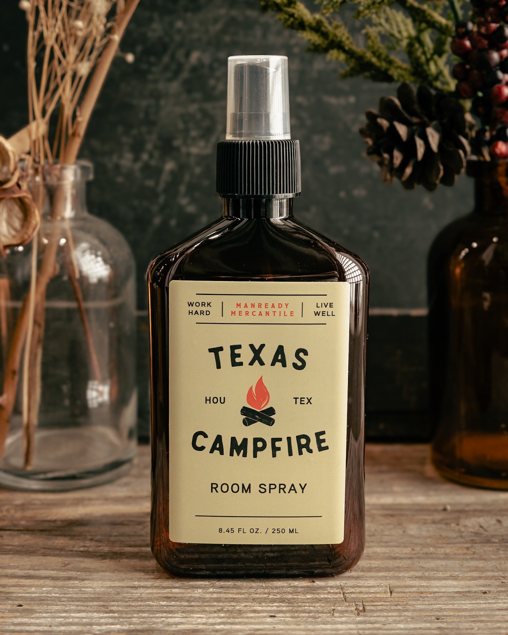 Room Spray | Karmawood + Vetiver | Manready Mercantile