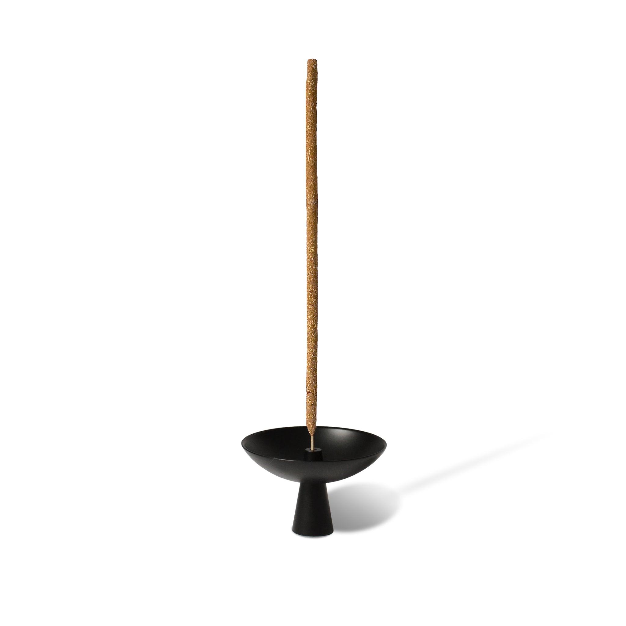 Incense Holder | Black Brass | Cedar and Myrrh – Manready Mercantile