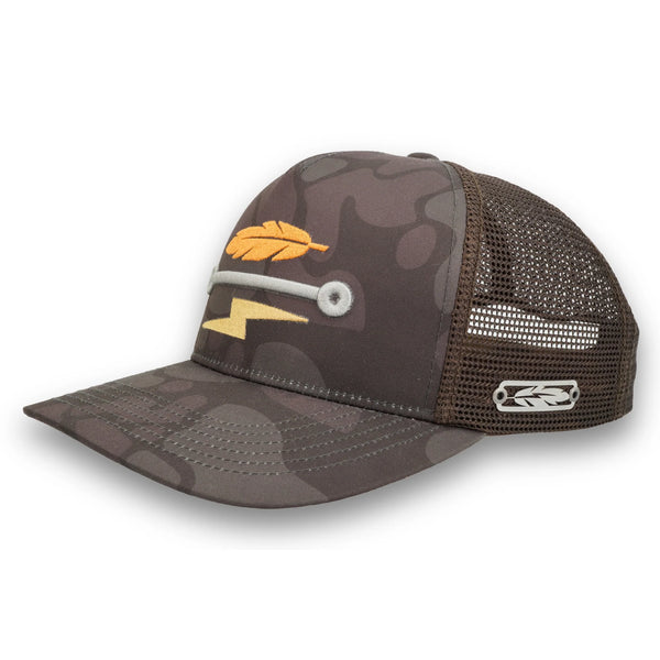 Badged Feather & Flash Hat | Sight Line Provisions