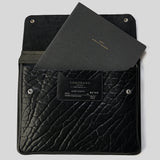 Shrunken Bison & Horween | Black | Coronado Leather