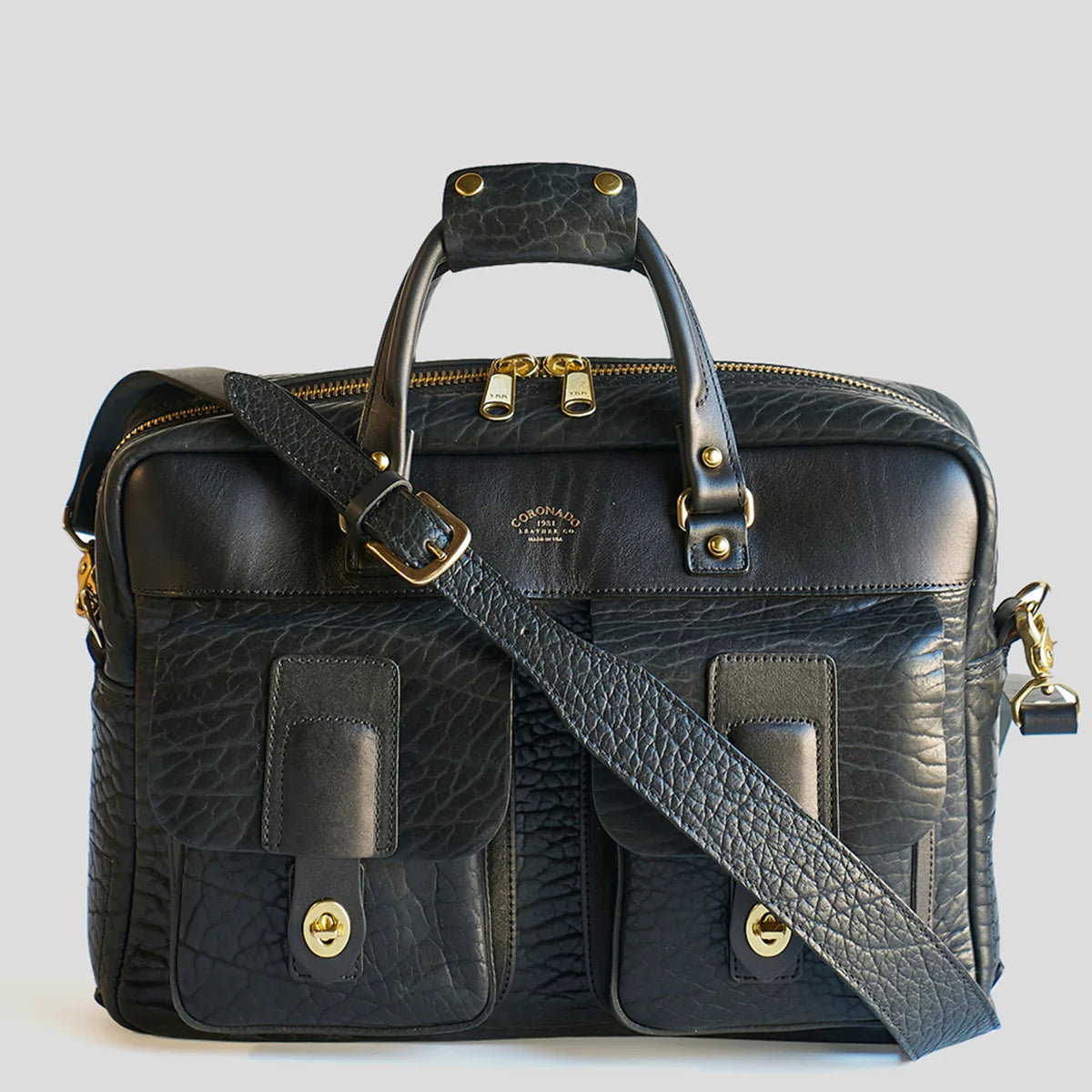 Bison CEO #200 | Black | Coronado Leather – Manready Mercantile