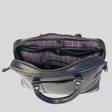 Bison Slim Briefcase #551 | Black | Coronado Leather