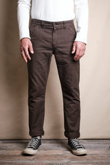 Workers Chino Slim Straight | 14 oz. Bark | Freenote Cloth