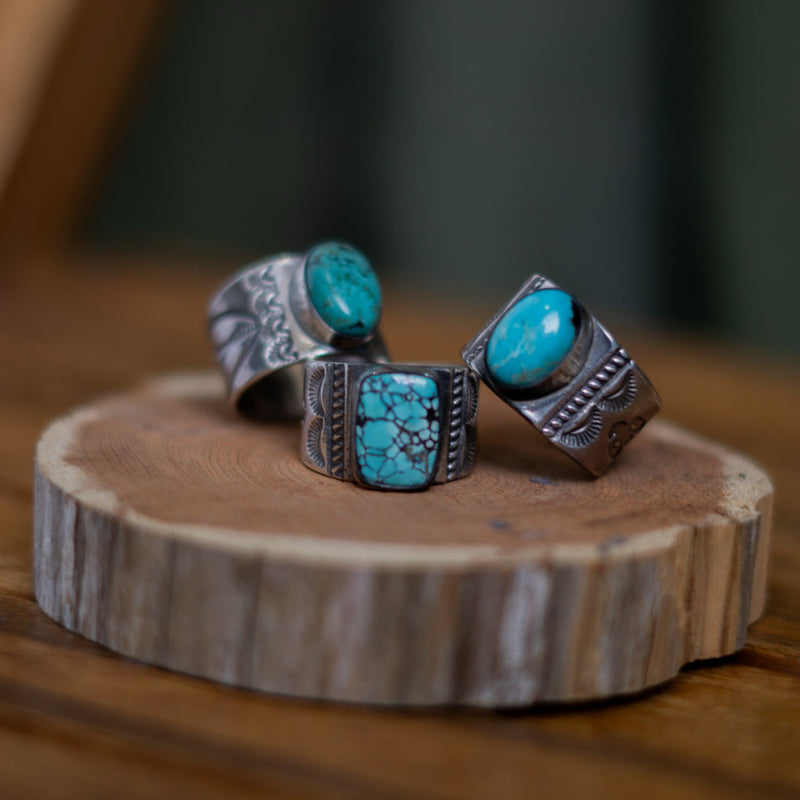 Signature Single Stone Ring | Turquoise | Red Rabbit Trading Co.