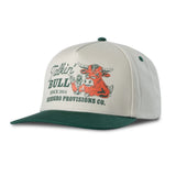 Talkin Bull Hat | White & Green | Sendero Provisions Co.