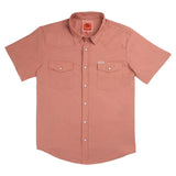 The Wyatt Pearl Snap S/S Solid Shirt | Nantucket Red | Sendero Provisions Co