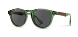 Francis ACTV Sunglasses | Emerald / Elm Burl / Lite Plus Polarized Grey | Shwood