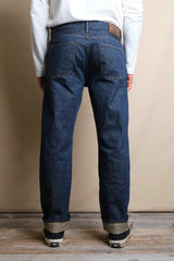 Portola Classic Taper | 13 oz Natural Rinsed Denim | Freenote Cloth