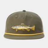 Brown Trout Hat | Military Green | Duck Camp