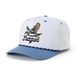 Greenhead Snapback | White + Blue | Seager Co.
