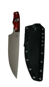 8" Chefmaster Knife | Pakka Wood Grip | Hoffner Knives