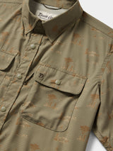 Cast & Blast Perforated Short Sleeve Shirt | Opening Day - Sagebrush | Duck Camp