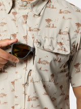 Ultralight Hunting Short Sleeve Shirt | Dove | Duck Camp