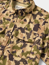 Cast & Blast Perforated Short Sleeve Shirt | Wetland | Duck Camp