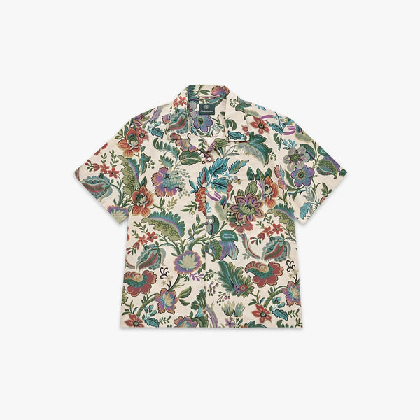Botanical Panama Shirt | Natural | Knickerbocker