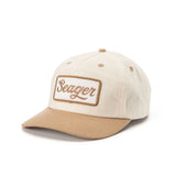 Uncle Bill Hemp Snapback | Cream & Khaki | Seager Co.