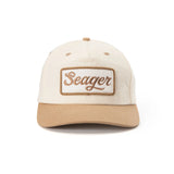 Uncle Bill Hemp Snapback | Cream & Khaki | Seager Co.