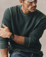 The Organic Cotton Crew | Dark Forest Waffle | Taylor Stitch