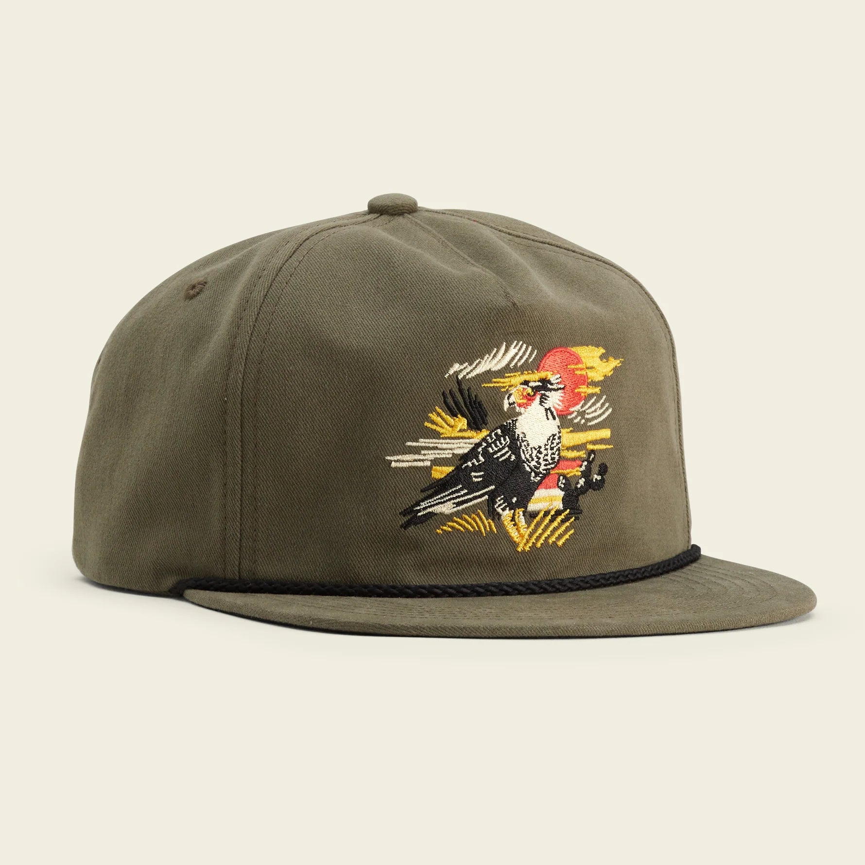 Howler Bros Monstera Mash Unstructured Snapback, Sherbert