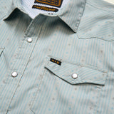 H Bar B Tech Longsleeve | Supernova Stripe : Ash Blue | Howler Bros