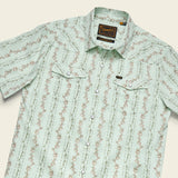 H Bar B Snapshirt | Hibiscus Ribbons : Mint | Howler Bros