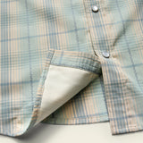 H Bar B Snapshirt | Prairie Plaid : Seafoam | Howler Bros