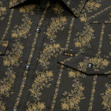 H Bar B Snapshirt | Grampa's Curtains : Antique Black | Howler Bros