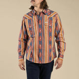 Wyatt Pearl Snap Shirt | Chevron Stripe - Tulsa | Sendero Provisions Co.