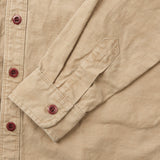 Utility Shirt | Light Khaki | Freenote Cloth