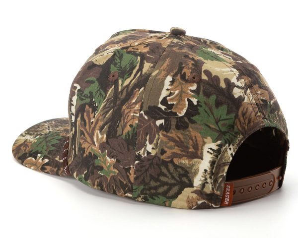 Branded Snapback | Camo | Seager Co.