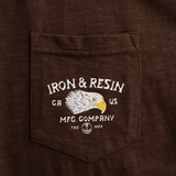 Don't Ruin It Pocket Tee | Brown | Iron & Resin
