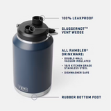 Rambler 1 Gallon Jug | Olive | YETI