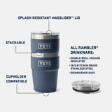Rambler 16 oz Tumbler | Olive Kingcrab Orange | YETI