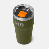 Rambler 20 oz Cup | Olive/Kingcrab Orange | YETI