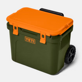 Roadie 32 Wheeled Cooler | Olive/Kingcrab Orange | YETI