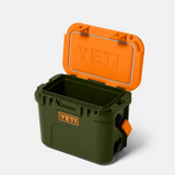 Roadie 15 Hard Cooler | Olive/KingCrab Orange | YETI