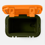 Roadie 15 Hard Cooler | Olive/KingCrab Orange | YETI