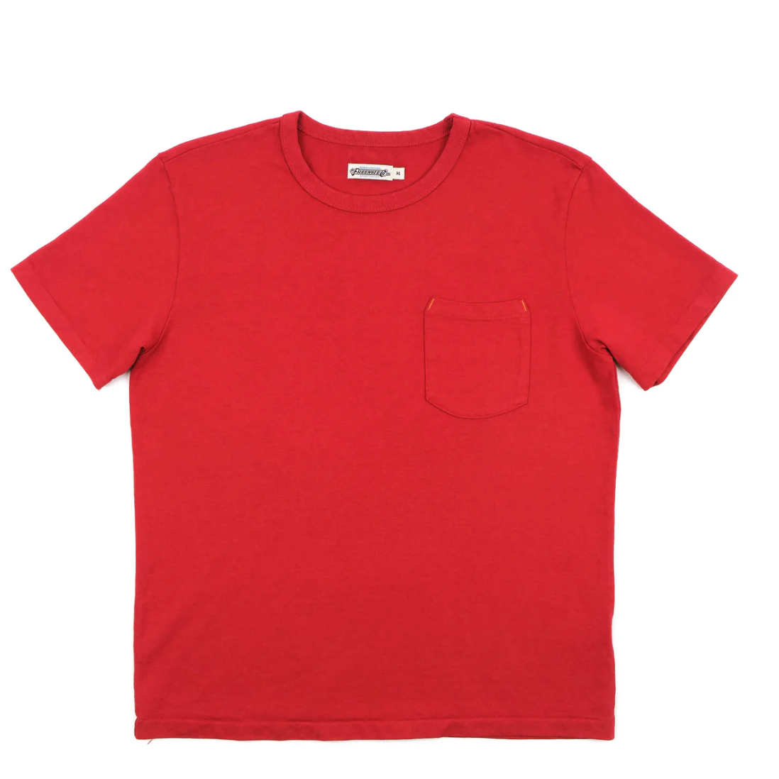 13 oz Pocket Tee | Vintage Red | Freenote Cloth – Manready Mercantile