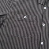 Dayton S/S Shirt | Black Stripe | Freenote Cloth