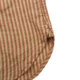 Dayton S/S Shirt | Terracotta Stripe | Freenote Cloth