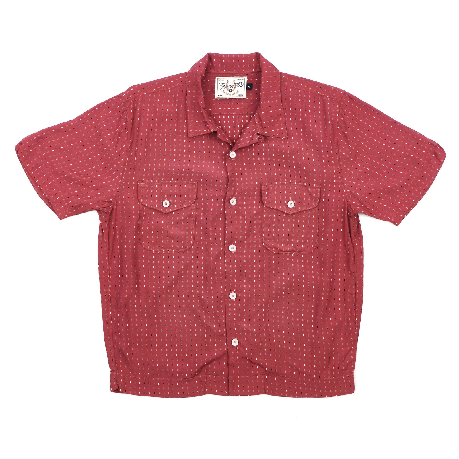 【美品】キモノシャツ NOT CONVENTIONAL Jove Shirt | Ocho Rust | Freenote Cloth – Manready Mercantile