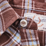 Western Scout Shirt | Brown Plaid | Freenote Cloth