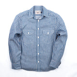 Bodie Shirt | Selvedge Stripe | Freenote Cloth