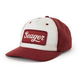 Uncle Bill Hemp Snapback | Red & White | Seager Co.