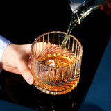 Zephyr Crystal Lowball Tumblers Set of 2