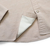 Crosscut Deluxe Snapshirt | Parrot Patrol : Dune Chambray | Howler Bros
